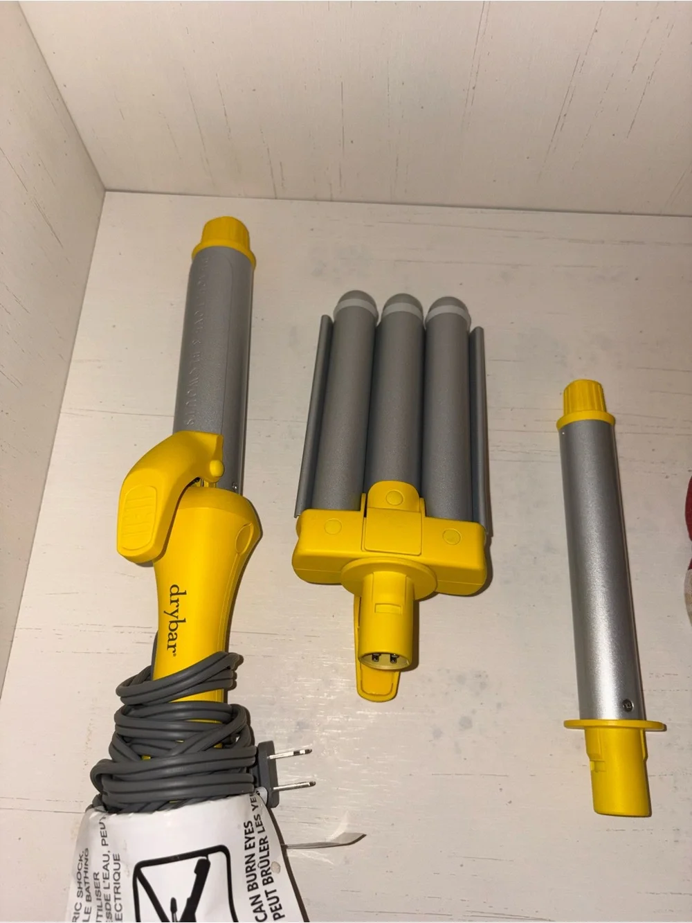 Drybar Styling Iron with attachable tools
